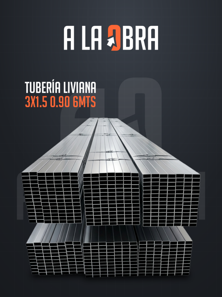 Comprar Tuberia 3X1.5 0.90 6MTS